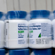 A package of bottles containing hydroxychloroquine pills, set to be distributed in hospitals in San Salvador on April 21, 2020.